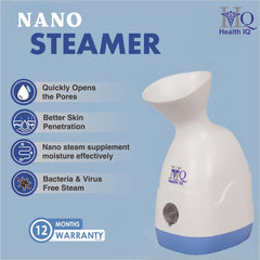 HealthIQ Nano Steamer - SIQ 110